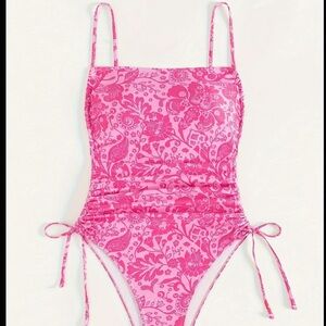Women’s Pink One Piece Swimsuit